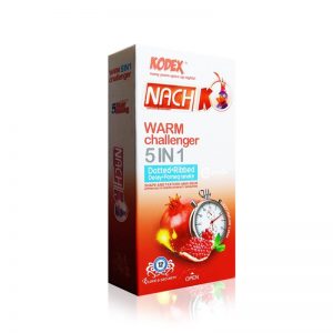 nach-condom-dootted-ribed-12pcs-کاندم-گرم-۵-در-۱