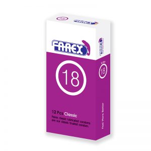 کاندوم کلاسیک فارکس ۱۸ Farex Classic