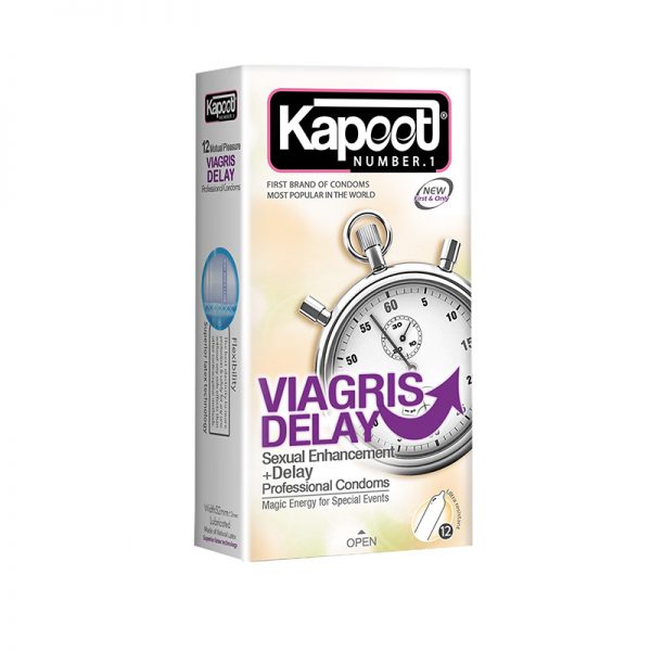 کاندوم برزگ کننده، تاخیری و سفت کننده کاپوت | Viagris Delay