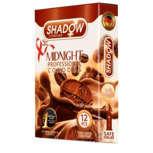 کاندوم شادو مدل Midnight بسته 12 عددی